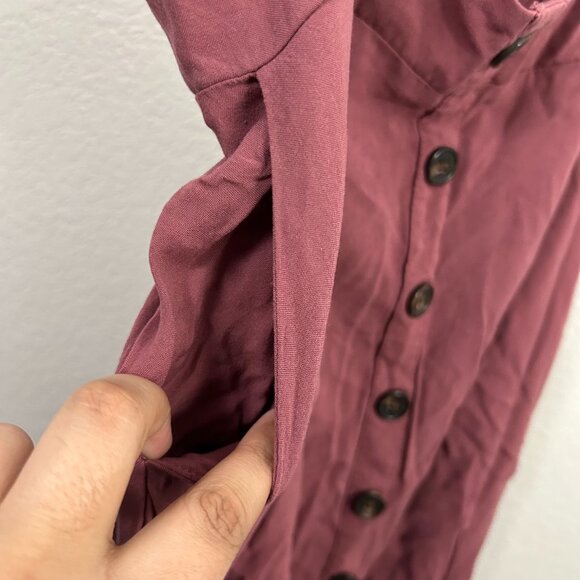 Torrid Mauve Mini Challis Skirtall - Picture 6 of 9